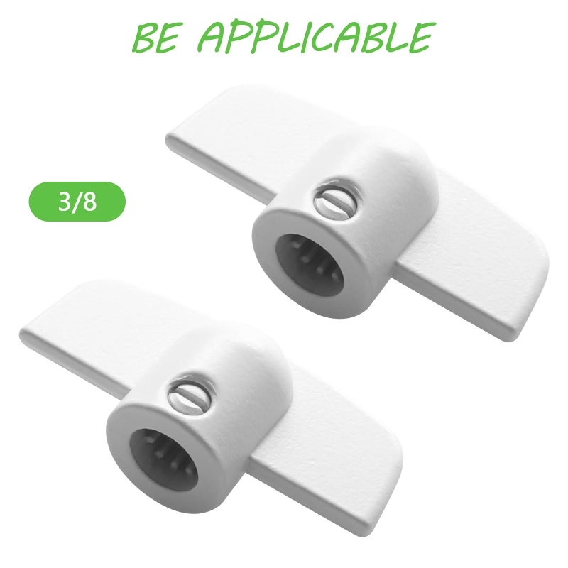 Llhhs 2Pcs Window Crank Handle Replacement for Andersen Crank Handle, 3/8"" T-Handle White Color for Andersen Casement Window Crank 1966 to Present - Image 5